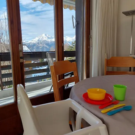 Terrasses Du Soleil 3 Pieces 5 Pers Piscine * Nendaz